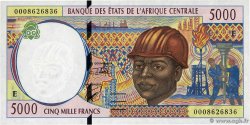 5000 Francs CENTRAL AFRICAN STATES  2000 P.204Ef UNC-