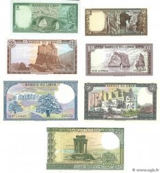 1 au 250 Pounds Lot LIBAN  1988 P.61 au P.67 pr.NEUF