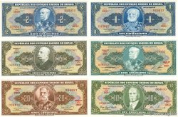 Lot de 6 billets Lot BRAZIL  1954 P.Lot UNC-