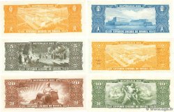 Lot de 6 billets Lot BRAZIL  1954 P.Lot UNC-