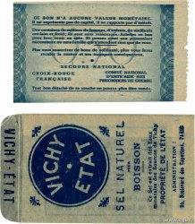 50 Centimes BON DE SOLIDARITÉ Publicitaire FRANCE Regionalismus und verschiedenen  1941 KL.01A ST