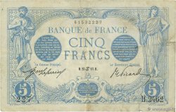 5 Francs BLEU FRANCE  1913 F.02.18 F