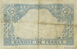 5 Francs BLEU FRANKREICH  1914 F.02.22 S