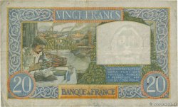20 Francs TRAVAIL ET SCIENCE FRANKREICH  1941 F.12.17 S