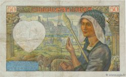50 Francs JACQUES CŒUR FRANKREICH  1940 F.19.03 S