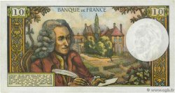 10 Francs VOLTAIRE FRANCE  1972 F.62.55 XF-