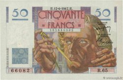 50 Francs LE VERRIER FRANKREICH  1947 F.20.08