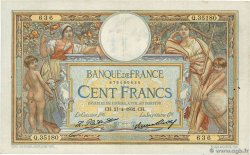 100 Francs LUC OLIVIER MERSON grands cartouches FRANKREICH  1932 F.24.11