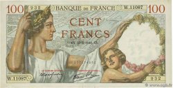 100 Francs SULLY FRANKREICH  1940 F.26.30