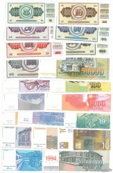 Lot de 27 billets  Lot JUGOSLAWIEN  1968 P.LOT fST+