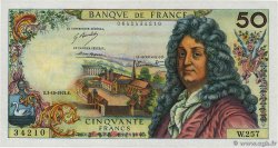 50 Francs RACINE FRANCIA  1974 F.64.28 FDC