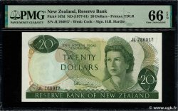 20 Dollars NUOVA ZELANDA
  1975 P.167d FDC