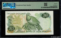 20 Dollars NEW ZEALAND  1975 P.167d UNC