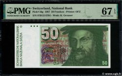 50 Francs SUISSE  1987 P.56g UNC