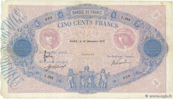 500 Francs BLEU ET ROSE FRANCE  1913 F.30.21 pr.TTB