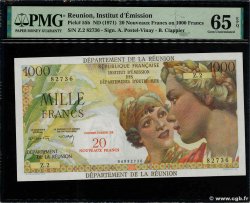 20 NF sur 1000 Francs ÎLE DE LA RÉUNION  1971 P.55b NEUF
