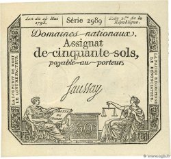 50 Sols FRANCE  1793 Ass.42c