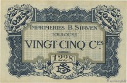 25 Centimes FRANCE régionalisme et divers Toulouse 1914 JP.31-186 NEUF