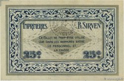25 Centimes FRANCE régionalisme et divers Toulouse 1914 JP.31-186 NEUF
