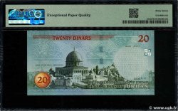 20 Dinars JORDAN  2002 P.37a UNC
