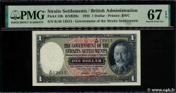 1 Dollar MALAISIE - ÉTABLISSEMENTS DES DÉTROITS  1935 P.16b NEUF