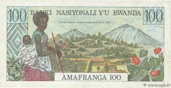 100 Francs RWANDA  1978 P.12 UNC-