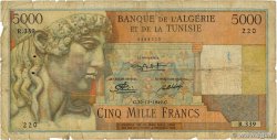 5000 Francs ALGERIA  1949 P.109