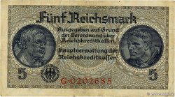 5 Reichsmark GERMANY  1940 P.R138a