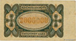 2 Millions Mark DEUTSCHLAND  1923 P.089a fS