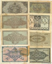 Lot de 8 Billets, ville de Köln Lot ALLEMAGNE Köln 1923  B à TB