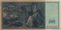 100 Mark DEUTSCHLAND  1910 P.042 S
