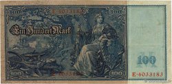 100 Mark ALLEMAGNE  1910 P.042 TB