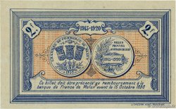 2 Francs FRANCE régionalisme et divers Melun 1915 JP.080.05 SUP
