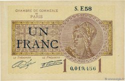 1 Franc FRANCE régionalisme et divers Paris 1920 JP.097.23 pr.SPL