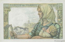 10 Francs MINEUR FRANCE  1949 F.08.22a XF
