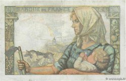 10 Francs MINEUR FRANKREICH  1949 F.08.22a SS