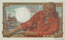 20 Francs PÊCHEUR FRANCIA  1950 F.13.17a SPL