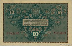 10 Marek POLOGNE  1919 P.025 pr.NEUF