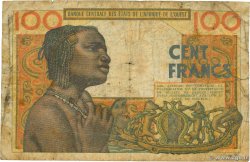 100 Francs ESTADOS DEL OESTE AFRICANO  1964 P.501Eb MC