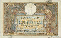100 Francs LUC OLIVIER MERSON sans LOM FRANCIA  1919 F.23.11