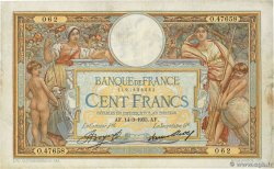 100 Francs LUC OLIVIER MERSON grands cartouches FRANCE  1935 F.24.14