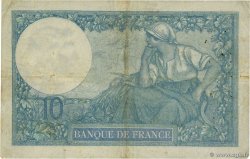 10 Francs MINERVE FRANCE  1916 F.06.01 B+