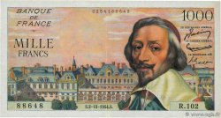 1000 Francs RICHELIEU FRANCE  1954 F.42.09