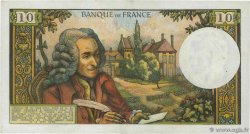 10 Francs VOLTAIRE FRANCE  1968 F.62.34 XF