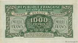 1000 Francs MARIANNE THOMAS DE LA RUE Annulé FRANKREICH  1945 VF.13.02 SS