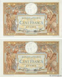 100 Francs LUC OLIVIER MERSON type modifié Lot FRANCIA  1938 F.25.33 EBC