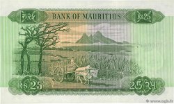 25 Rupees Petit numéro MAURITIUS  1967 P.32a UNC-
