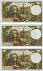 10 Francs VOLTAIRE Consécutifs FRANCE  1970 F.62.46 SUP