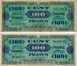 100 Francs FRANCE Lot FRANCIA  1945 VF.25.06