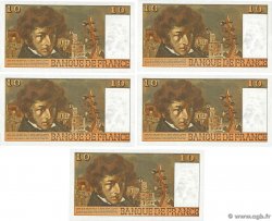 10 Francs BERLIOZ Consécutifs FRANCE  1974 F.63.03 SPL+